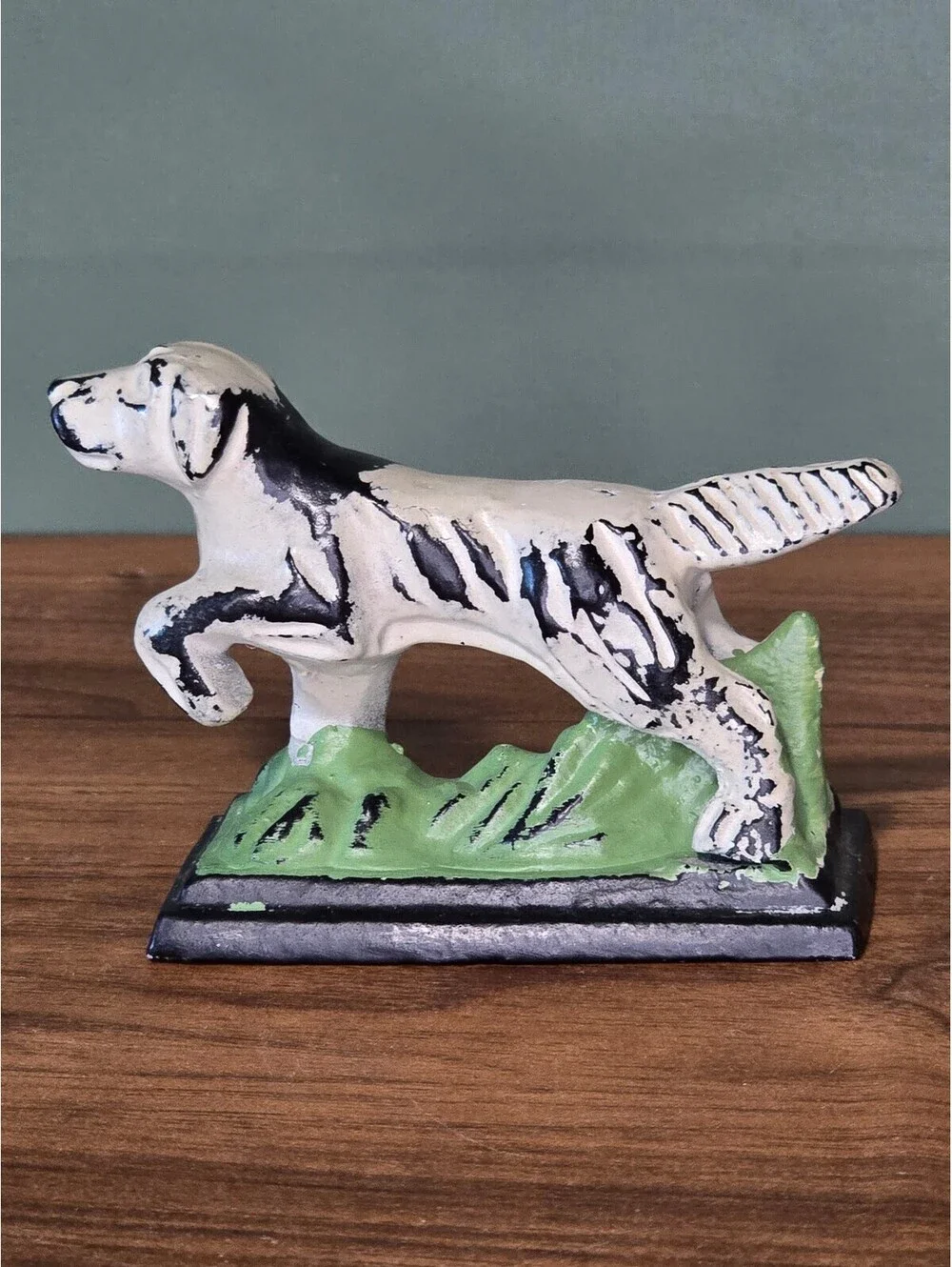 Pottery Barn Cast Iron Hunting Dog Pointer Bottle Opener Pointer Figurine